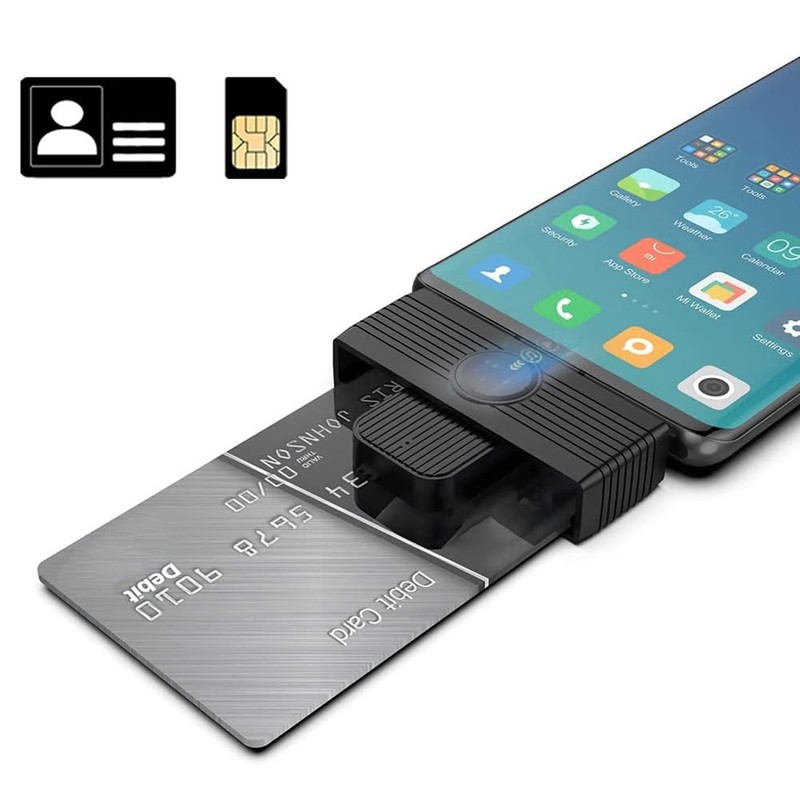 Snblzhef USB Smart Card Reader Memory ID Bank EMV Electronic