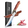 DRAGON RIOT Sharp Boning Knife for Meat Cutting, Full Tang