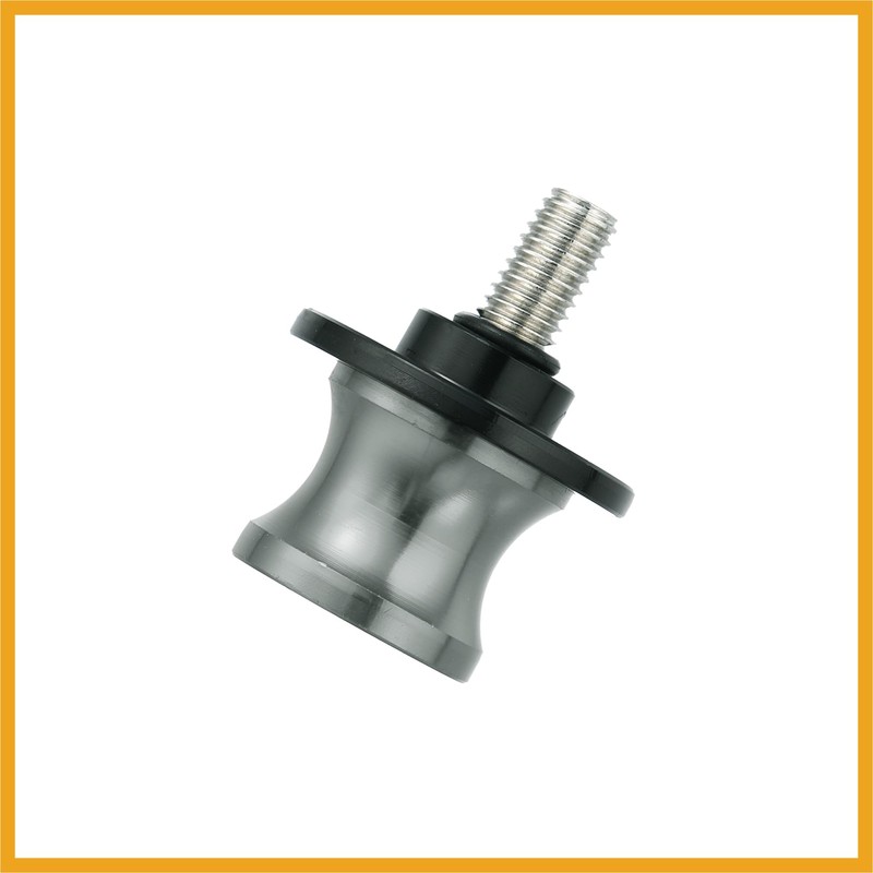 Partuto 2pcs 8mm Motorcycle Rear Stand Swing Arm Spool Sliders