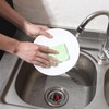 Tyqour 100 Pcs Disposable Mesh Sink Strainer Bags, Kitchen Sink
