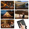 Kawaya Solar Powered String Lights: 50 FT LED Outdoor Patio