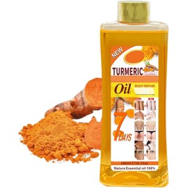 Aceite Soft 7, Aceite De Cúrcuma Soft 7 Para La Piel, Para Rostro Y Cuerpo, Aceite Corporal Hidratante Y Suavizante Natural.