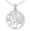 Heather Needham Sterling Silver Life Tree Yggdrasil Pendant on Silver