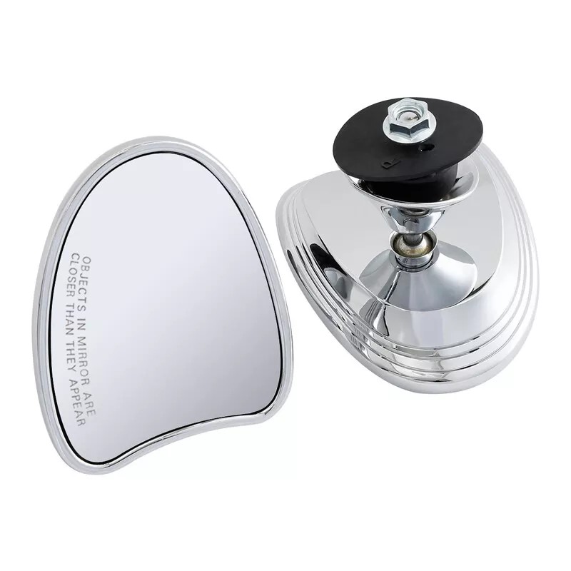 TCMT Chrome Inner Fairing Rearview Mirrors Fit For Harley Electra