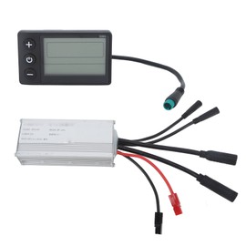 Electric Bike Conversion Kit 25A Controller Waterproof Instrument Control Panel for Electric Car Electric Scooter