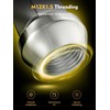 MIKKUPPA 24PCS M12x1.5 Lug Nuts - 3/4" Hex 1.38" Tall,