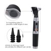 Medical Diagnosis Otoscope Ear Care Speculum Magnifying Lens Clinical LED