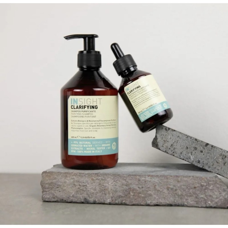 Insight Clarifying Shampoo 400m & Tratamiento 100m Anticaspa