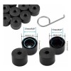 20 Pcs Tapones Cubre Birlo Volkswagen Jetta Golf Accesorios