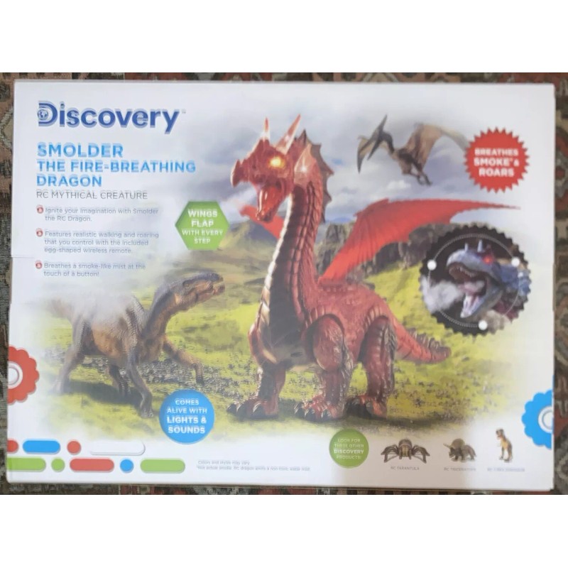 Discovery Toys Smolder the Fire Breathing Dragon from Discovery Toys