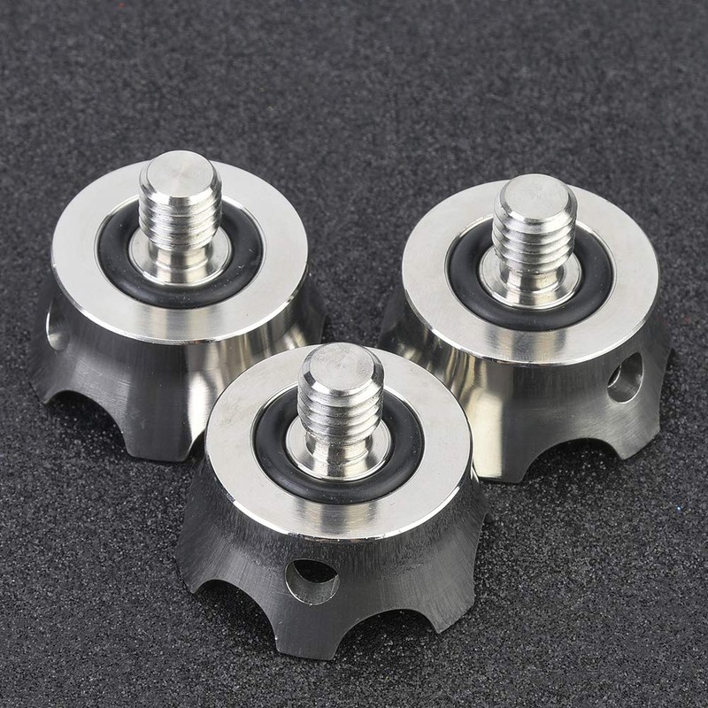 Mavis Laven Tripod Spikes, 3 Pcs Stainless Steel 3/8 Inch
