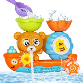 AUTOWNLUX Bath Toy from 1 2 3 4 Years, Bath Toy Baby from 6-18 Months, Bath Toy, Water Toy Bath for Baby, Children