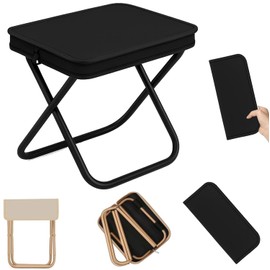 YeahBoom Camping Stool, Portable Folding Stool, Mini Folding Stool and Lightweight Seat Folding Stool for Travel