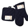 Nautical Beach Ocean Kitchen Towel Set with 2 Dish Towels,
