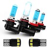 SPBRTBUB Headlight Bulbs License Plate Lights Fit For Toyota RAV4
