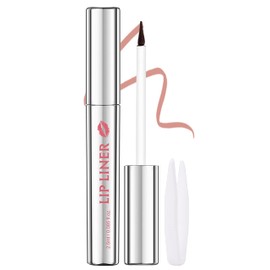 Erinde Peel-off Delineador de Labios, Delineador de Labios de Larga Duración y Resistente al Agua, Lápiz de Labios Mate Despegable, Tinte de Labios Peel-Off Tatuaje, Apto Para Todo Tipo de Pieles, #1 Rose Pink