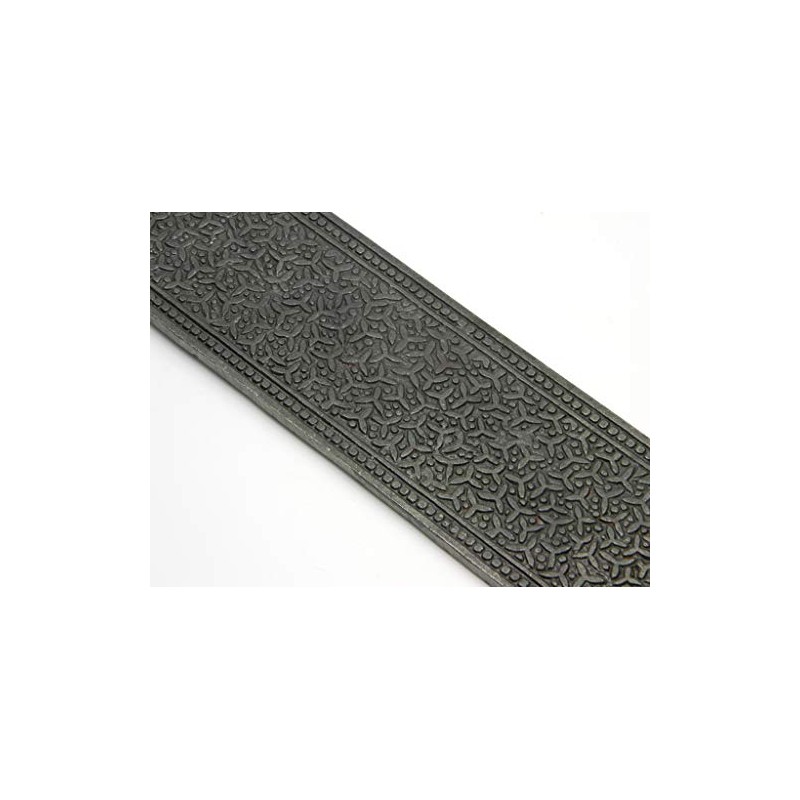 Cast Iron Push Plate/Finger Plate Inca Design