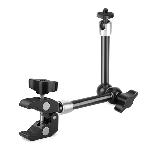 Hemmotop Magic Arm Camera Mount Clamp, 9.8 in Adjustable Articulating