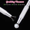 4Pcs Piercing Grabber, Grabber Tool Holder Set for Changing Jewelry,