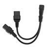Power Cord Splitter Adapter IEC 320 C14 to IEC320 C19