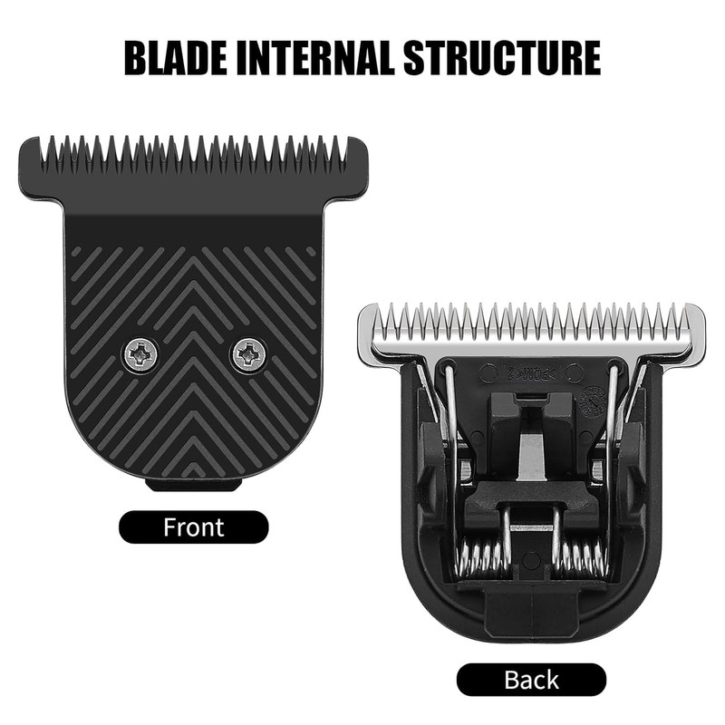 Stainless Steel T-Blade Compatible with MANSCAPED The Beard Hedger, for