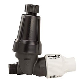 Hunter HFR-075-25 3/4" Filter Kit 150 Mesh Stainless Steel Filter 25 PSI Pressure Regulator for Micro/Drip Irrigation HFR07525