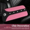 Wogomz Bling Crown Car Center Console Cover, 12.7"×7.7" Armrest Cover