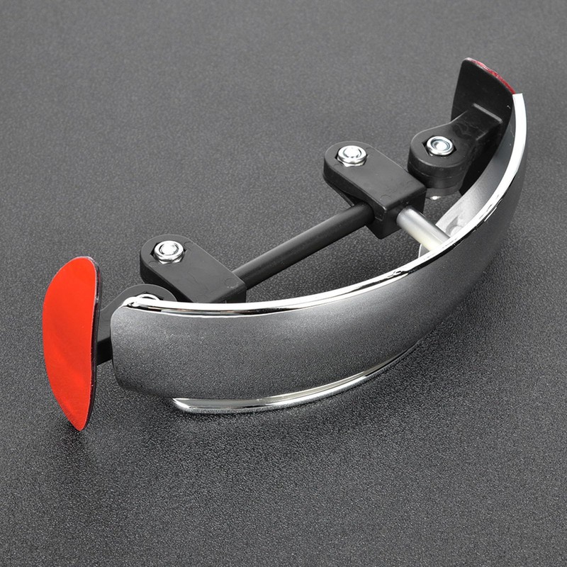 WQAPVHBG Motorcycle Rear View Mirrors, 180 Degree Wide Angle Motorcycle
