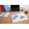 Exacompta 56421E Pack of 5 Plastic Envelopes DIN A5 for