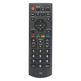 N2QAYB000820 Replaced Remote Compatible with Panasonic Viera TV TH-65LRU60U TC-32A400U TC-39A400U TC-40A420U TC-P42X60 TC-P50X60 TH-65LRU60UTH-32LRU6 TH-32LRU60 TH-39LRU6 TH-39LRU60 TH-42LRU6