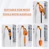 Chainsaw Hanger, 3-in-1 Chainsaw Wall Mount Adjustable Screws for Variety