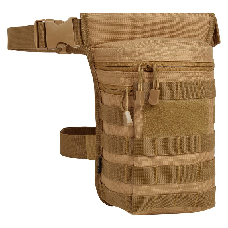 Brandit Side Kick Bag Leg Pocket, Hip Bag - Camel,