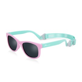 NACUWA Baby Sunglasses - 100% UV Proof Sunglasses for Baby, Toddler, Kids - Ages 0-2 Years - Case and Pouch included