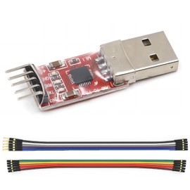 WWZMDiB Mini USB 2.0 to TTL Converter Serial Adapter 3.3V 5V Compatible with CP2102 Chip UART Programming