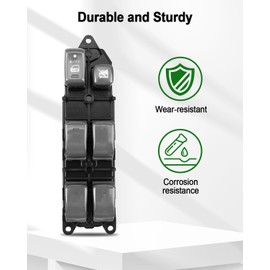 Front Left Power Window Master Switch Fit for Lexus GX470 2003-2009, Driver Side Replace 8404060073