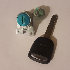 RI-KEY SECURITY - Door Lock Cylinder for Honda Accord 2004 4 Doors with One Matching Key