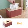 Tissue Box Cover Rectangle, Stylish Facial Tissue Holder Dispenser for