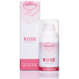 Collagena Rose Essential Velvet Rose Revitalising and Moisturising Eye Serum with Rose Oil and Collagen Peptides (30ml)