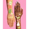 xo, Fetti Margarita Temporary Tattoos - 54 Gold Foil Pcs