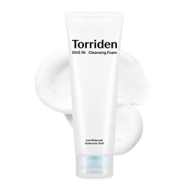Torriden Dive In Cleansing Foam 150 ml (5.07 fl.oz.) Moisturising Face Cleansing for All and Sensitive Skin with Hyaluronic Acid, Panthenol and Allantoin