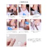 prendre ネイル固定クリップ 10個セット セルフネイル ジェル チップフォーム チップ ズレ防止 透明 クリア