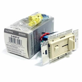 SKYLARK S-603P-IV Lutron Skylark 600W 3-Way Preset Dimmer, (Ivory)