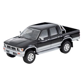 Tomica Limited Vintage Neo 1/64 LV-N255c Toyota Hilux 4WD Pickup Double Cab SSR-X Optional Car Black/Silver 95 Finished Product 324652