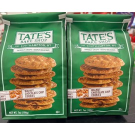 Tate's 2- Bags Tate's Bake Shop Chocolate Chip Walnut Cookies