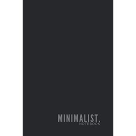 Black Minimalist Office Notebook Self-Management: Black Desire Minimalist Classic Journal Logbook Diary Daybook