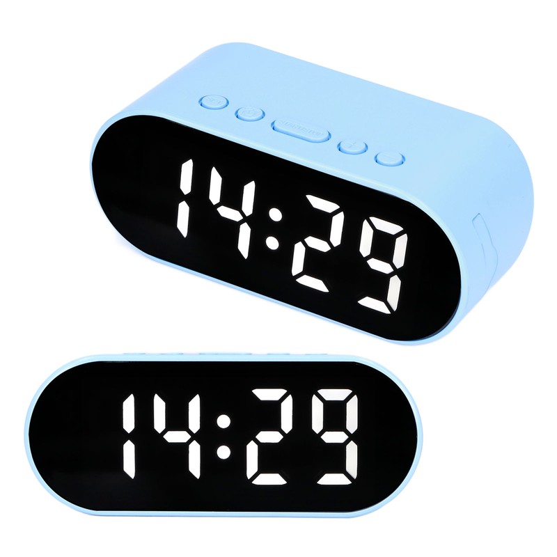 Alarm Clock LED Screen Temperature Display Simple Digital Desk Clocks