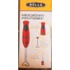 BELLA Immersion Hand Blender, Portable Mixer with Whisk Attachment -