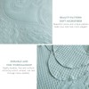 Blythease Oversized King Bedspread 128x120 Extra Wide, Paisley Pattern Design,