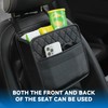Couslcd Car Back Seat Organizer, Waterproof PU Leather Car Seat