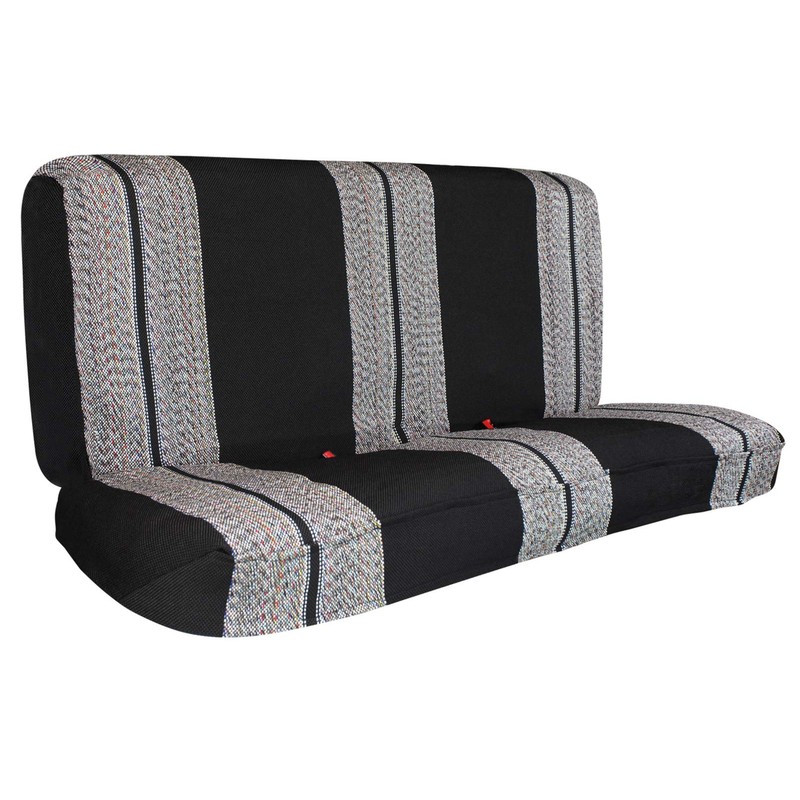 Leader Accessories Saddle Blanket Black Full Size Pickup Trucks Bench